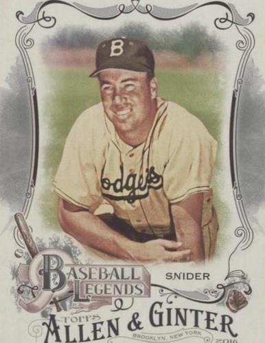 2016 Topps Allen & Ginter - Duke Snider #BL-6