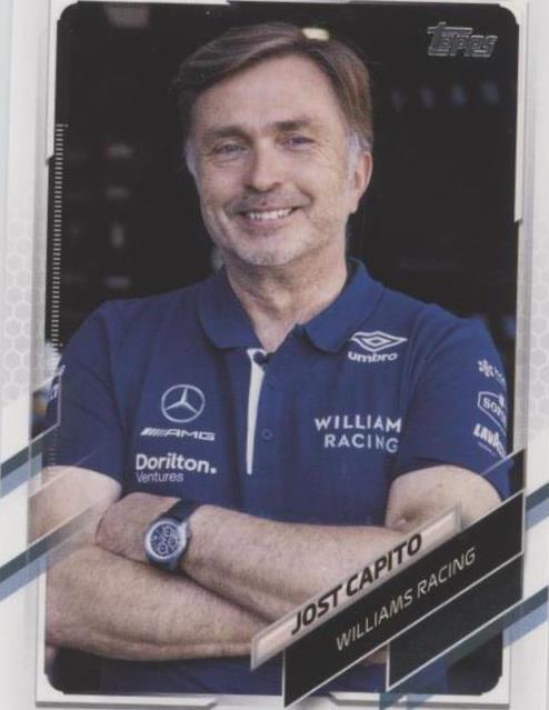2021 Topps Formula 1 - Jost Capito #90