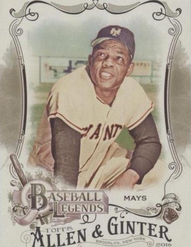 2016 Topps Allen & Ginter - Willie Mays #BL-18