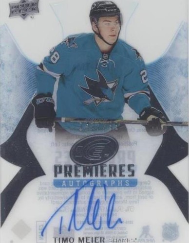 2016-17 Upper Deck Ice - Timo Meier #IPA-TM