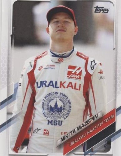 2021 Topps Formula 1 - Nikita Mazepin #18
