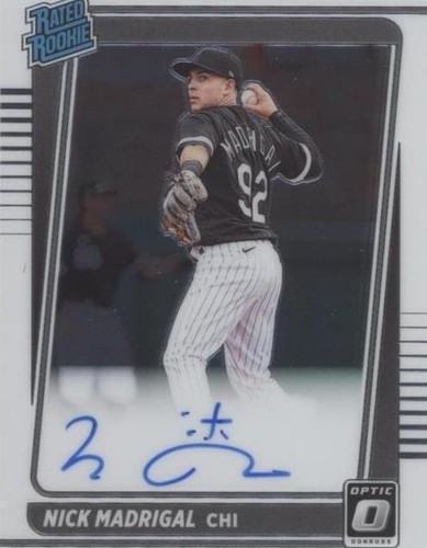 2021 Panini Donruss Optic - Nick Madrigal #RRS-NM