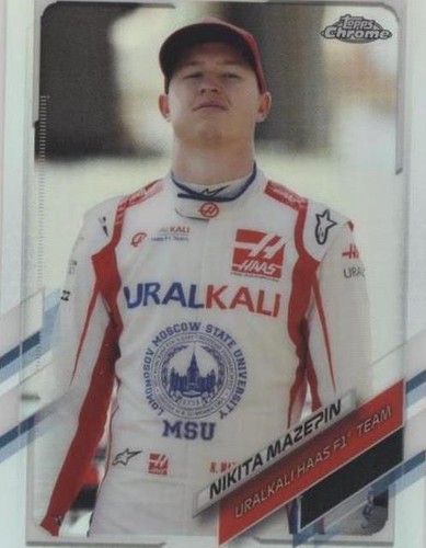 2021 Topps Chrome Formula 1 - Nikita Mazepin #18