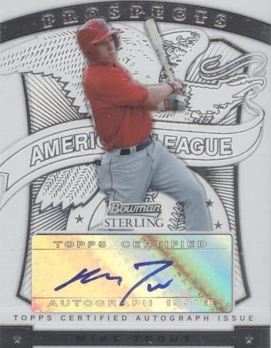 2009 Bowman Sterling - Mike Trout #BSP-MT