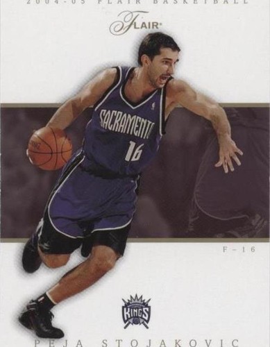 2004-05 Flair - Peja Stojakovic #42
