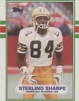 1989 Topps Sterling Sharpe #379