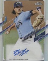 2021 Topps Chrome Update Series - Brent Honeywell #CUSA-BH