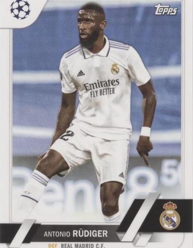 TOPPS サッカーカード STADIUM CLUB CHROME ANTONIO RUDIGER CHELSEA 09/75 #CA-AR 送料無料 中古 IT2 TOPPS サッカーカード STADIUM CLUB CHROME ANTONIO RUDIGER