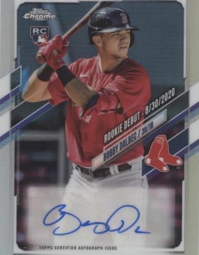 2021 Topps Chrome Update Series - Bobby Dalbec #RDA-BD