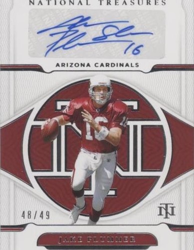 2021 Panini National Treasures Jake Plummer #S-JP