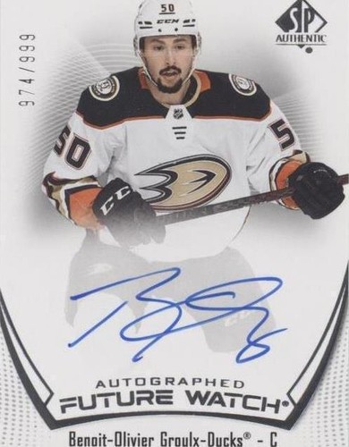 2021-22 SP Authentic - Benoit-Olivier Groulx #184