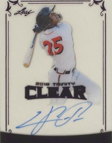 2018 Leaf Trinity - Cristian Pache #CA-CP1