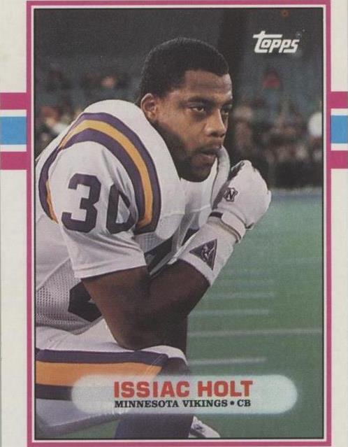 1989 Topps Issiac Holt #82