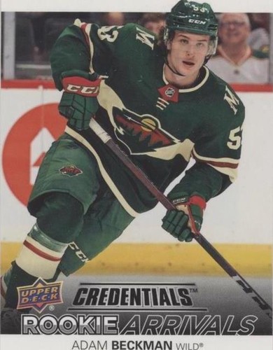2021-22 Upper Deck Credentials - Adam Beckman #RA-38