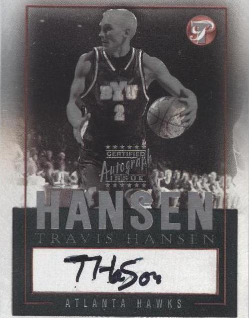 2003-04 Topps Pristine - Travis Hansen #PEA-TH