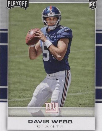 2017 Panini Playoff Davis Webb #206