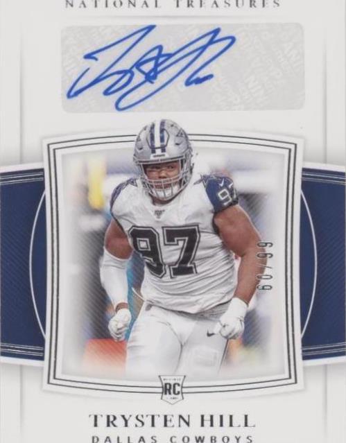 2019 Panini National Treasures Trysten Hill #116