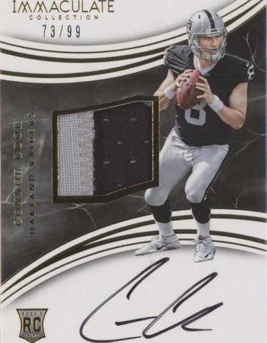 2016 Panini Immaculate Collection Connor Cook #106