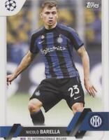2022-23 Topps UEFA Club Competitions Nicolo Barella #23