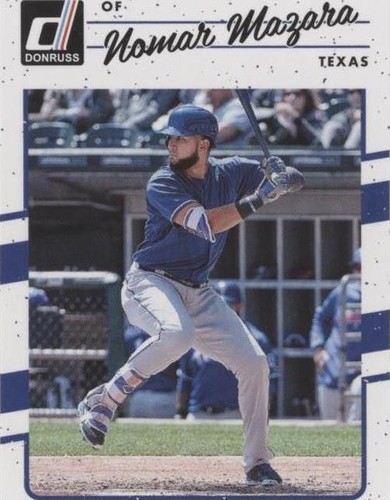 2017 Panini Donruss - Nomar Mazara #163