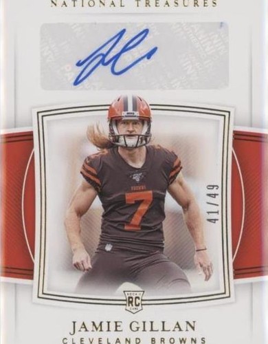 2019 Panini National Treasures Jamie Gillan #158