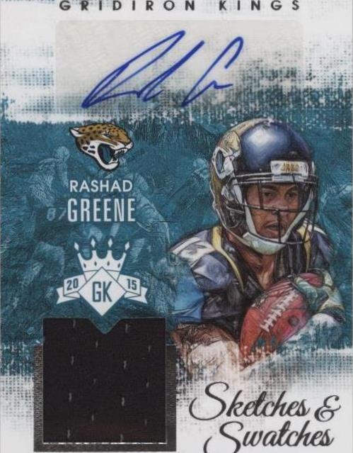 2015 Panini Gridiron Kings Rashad Greene #SK-RG