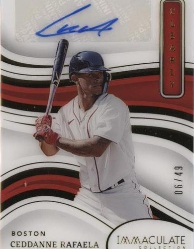 2023 Panini Immaculate Collection - Ceddanne Rafaela #CIS-CR