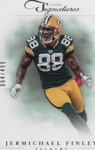 2012 Panini Prime Signatures Jermichael Finley #89