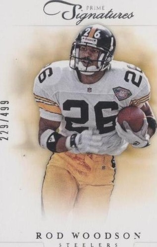 2012 Panini Prime Signatures Rod Woodson #136