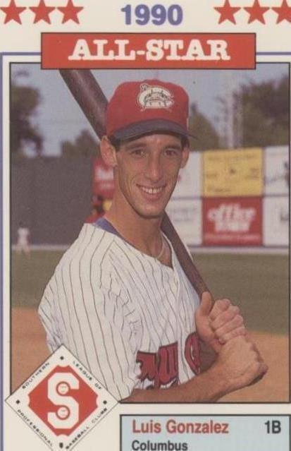 Southern League All-Stars 1990 - Luis González #29