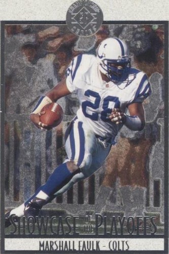 1995 SP Championship Series Marshall Faulk #PS17