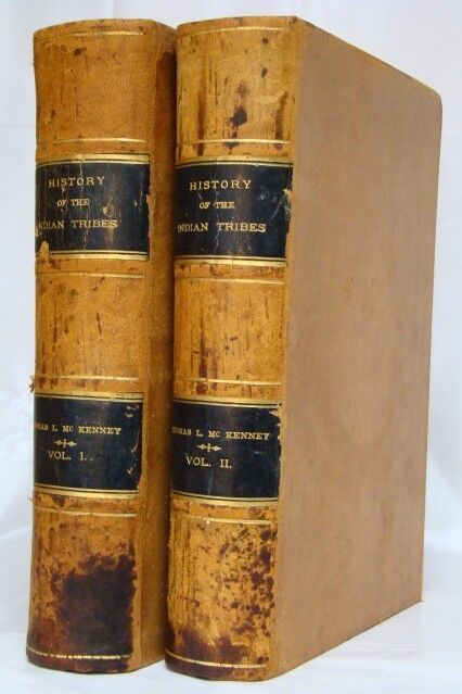 THE INDIAN TRIBES of NORTH AMERICA McKenney Hall 1872 Handcolored Lithographs
