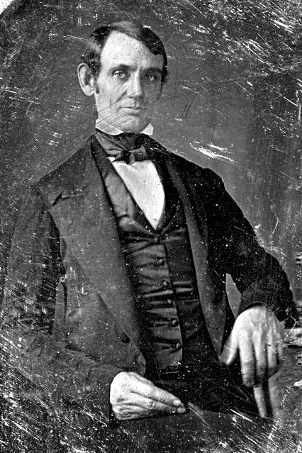 New 5x7 Photo: Earliest Known Image of Future President Abraham