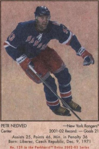 2002-03 In the Game Parkhurst Retro - Petr Nedved #129