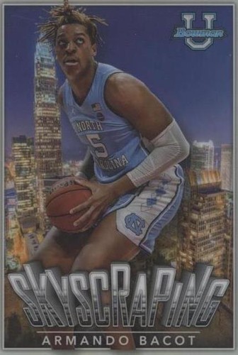 2022-23 Bowman University Chrome - Armando Bacot #S-11