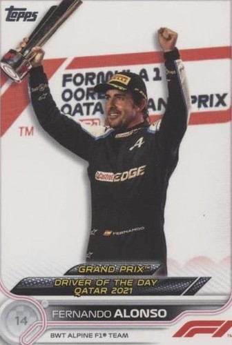 2022 Topps Formula 1 - Fernando Alonso #191