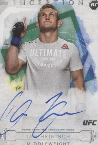 2020 Topps UFC Knockout - Ian Heinisch #UIA-IH