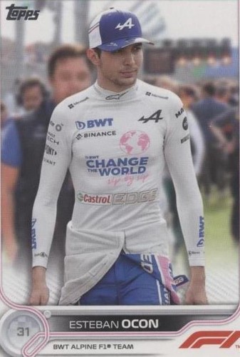 2022 Topps Formula 1 - Esteban Ocon #43