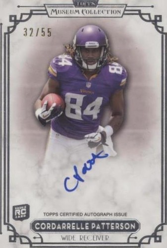 2013 Topps Museum Collection Cordarrelle Patterson #SSA-CP