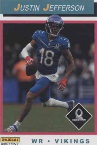 2021 Panini Instant NFL Justin Jefferson #PB29