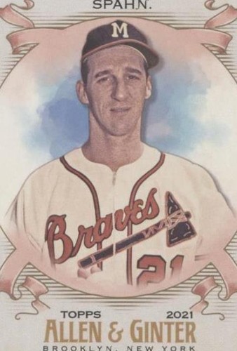 2021 Topps Allen & Ginter's - Warren Spahn #59