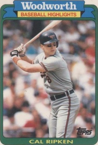 1990 Topps Woolworth Baseball Highlights - Cal Ripken #19