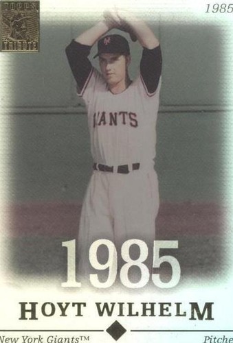 2004 Topps Tribute Hall of Fame - Hoyt Wilhelm #29