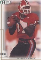 2001 SAGE Hit Quincy Carter #17