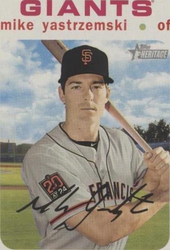 2020 Topps Heritage - Mike Yastrzemski #426