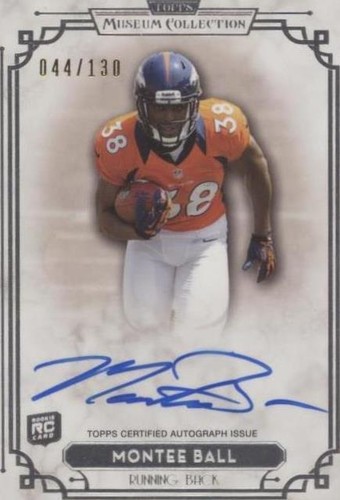2013 Topps Museum Collection Montee Ball #SSA-MBA