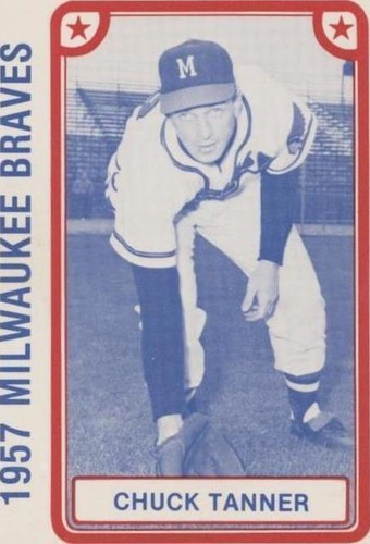 1980 TCMA 1957 Milwaukee Braves - Chuck Tanner #1980-016