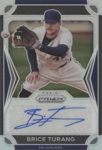 2021 Panini Prizm Draft Picks - Brice Turang #AU-BT