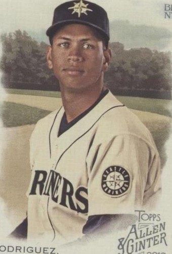 2019 Topps Allen & Ginter - Alex Rodriguez #393