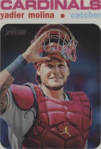 2020 Topps Heritage - Yadier Molina #THC-400